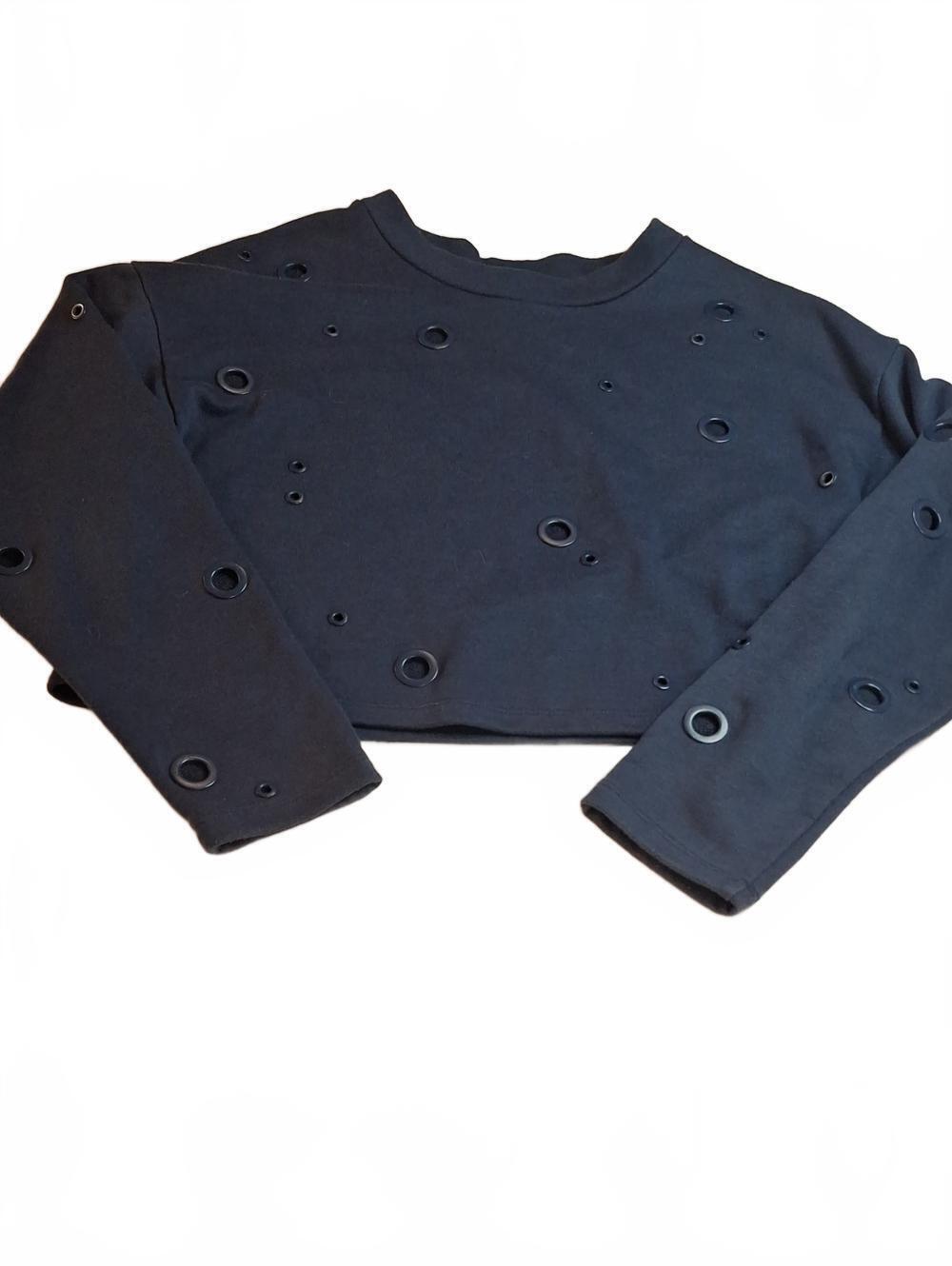 #932 Alo Sweatshirt With Grommets  Size XS